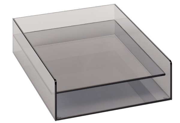 Seleco VITREO Design-Ablagekasten aus Glas